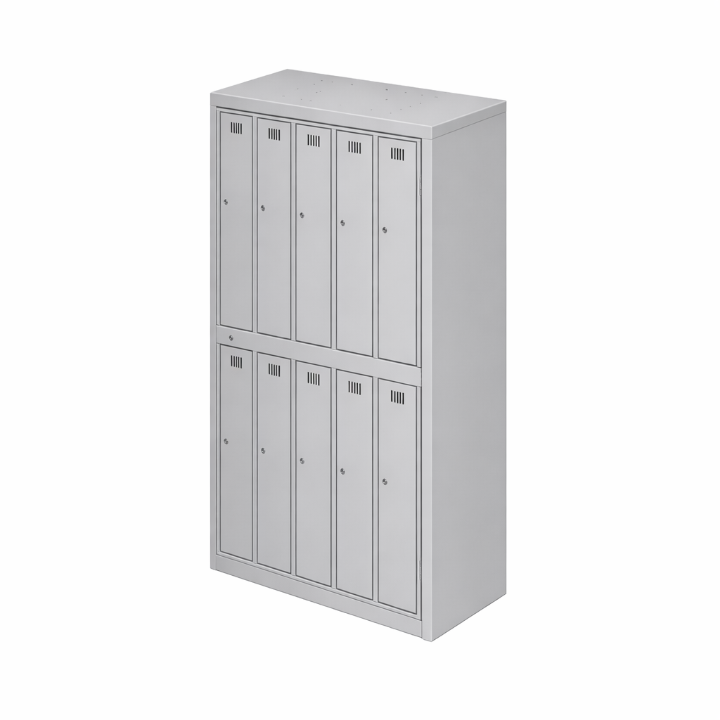 10 Door Uniform Garment Hanging Locker | Australian Made Steel Locker
