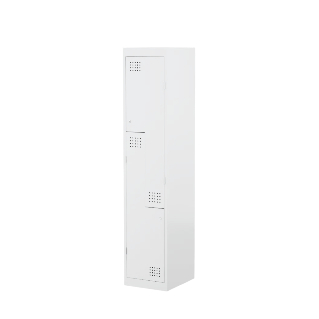 Perforated Stepped Door Metal Locker | Ventilated Steel Locker