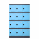 Four Door ABS Interlocking Plastic Locker