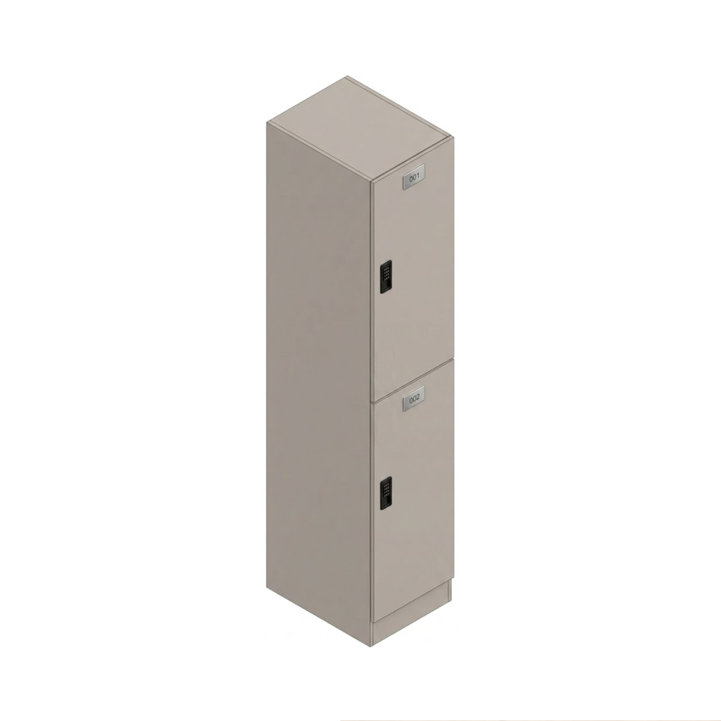 Two Door Compact Laminate (HPL) Locker