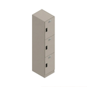Three Door Compact Laminate (HPL) Locker