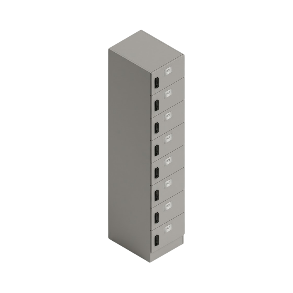 Eight Door Compact Laminate (HPL) Locker