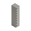 Eight Door Compact Laminate (HPL) Locker