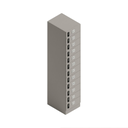 Twelve Door Compact Laminate (HPL) Locker