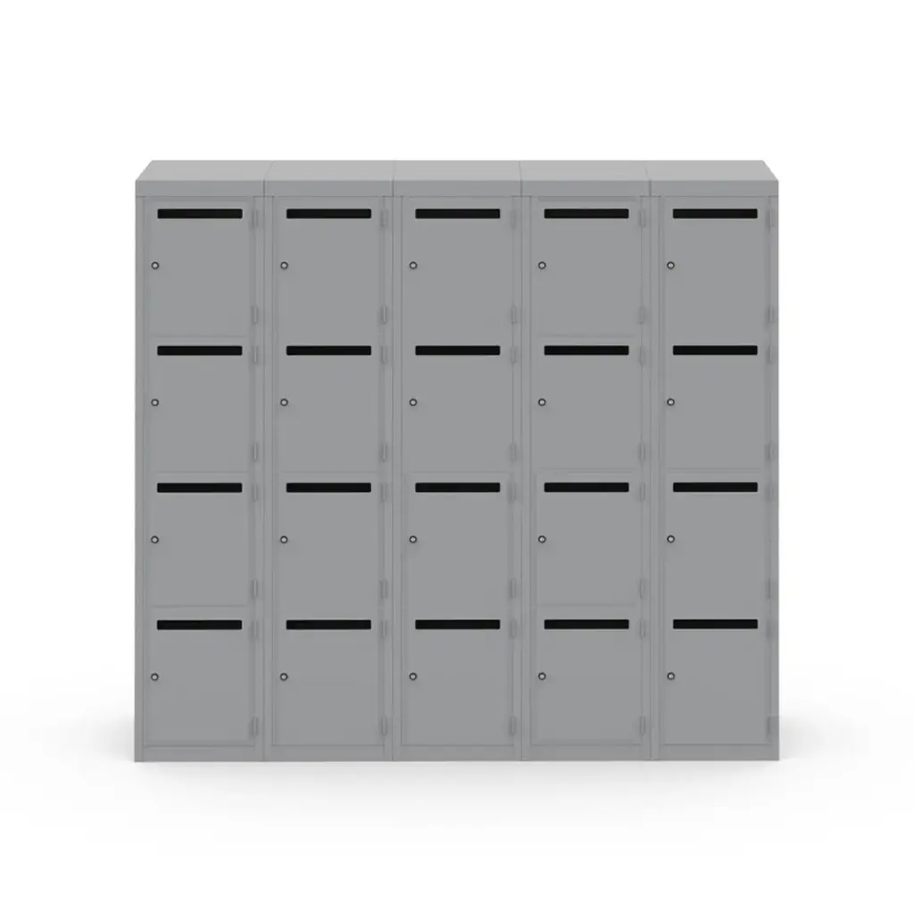 4 Door Metal Correspondence Lockers