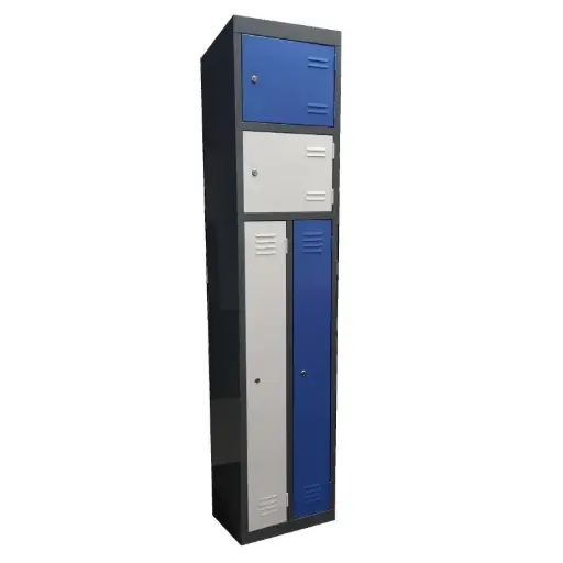 Dual Compartment Metal Locker    