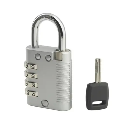 Combination Locker Padlock with Override Key A222