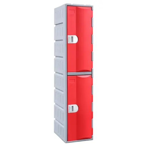 Two Door HDPE Heavy Duty Plastic Locker