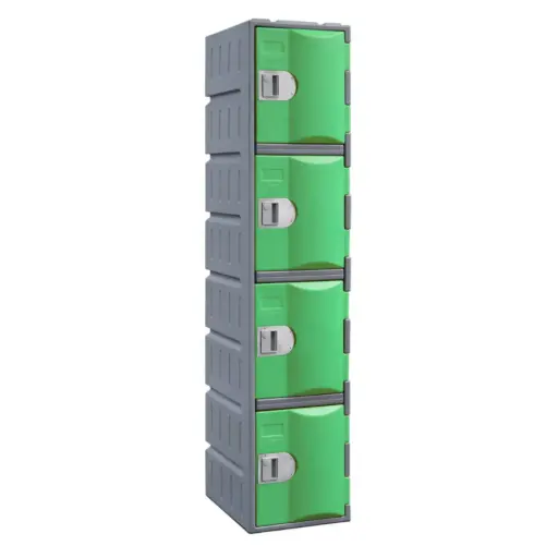 Four Door HDPE Heavy Duty Plastic Locker