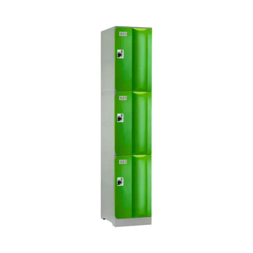 Three Door ABS Plastic Locker