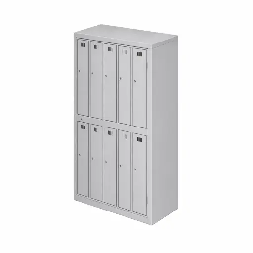 10 Door Uniform Garment Hanging Locker