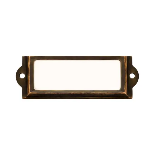 Metal Frame Locker Nametag Holder