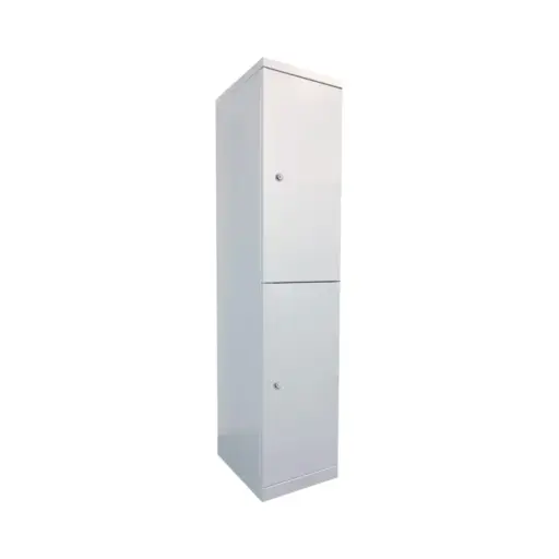 Two Door Flush Front Metal Locker