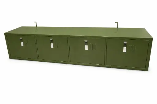 Underbed Hanging Metal Locker