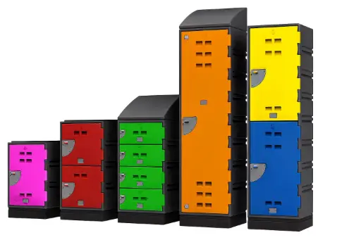 Plastic Locker 495mm W x 650mm D     