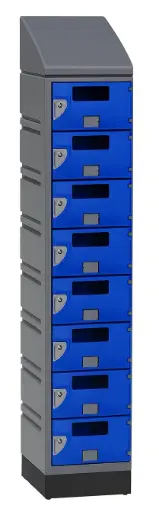 Letterbox Plastic Locker 380mm W x 585mm D 