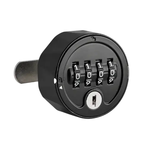 Metal 4-Digit Auto-Scramble Mechanical Lock (Public / Private)
