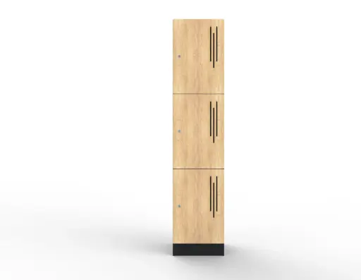 3 Door Laminate Locker
