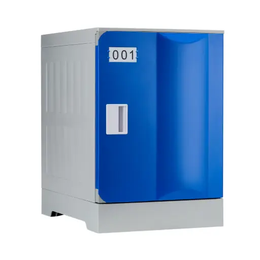 Frameless Plastic Locker - 555mm H  